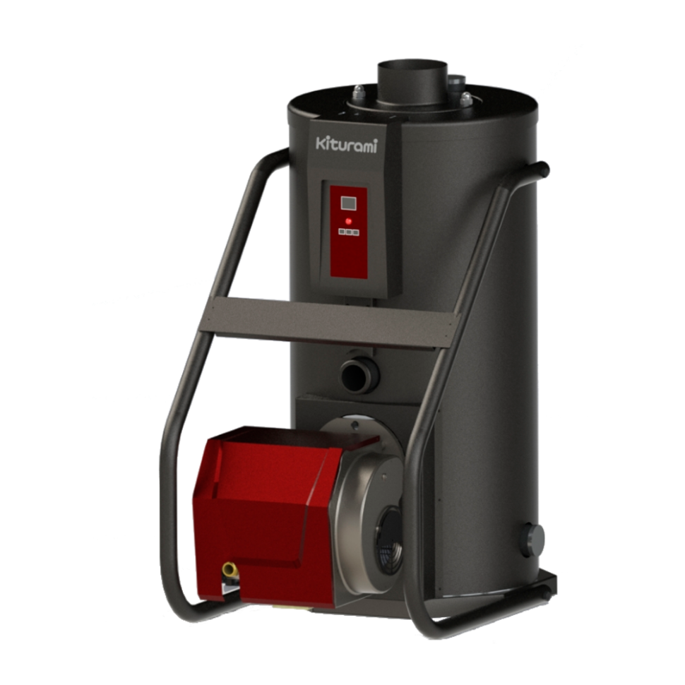 Дизельный котёл Kiturami KSO-200R HI FIN OIL с монтажом