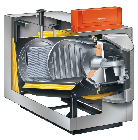 Напольный конденсационный газовый котел Viessmann Vitocrossal 200 CM2C 311 — изображение 2